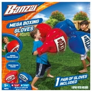 Banzai Inflatable Mega Boxing Gloves for Kids - Colors Vary (Red/Blue)