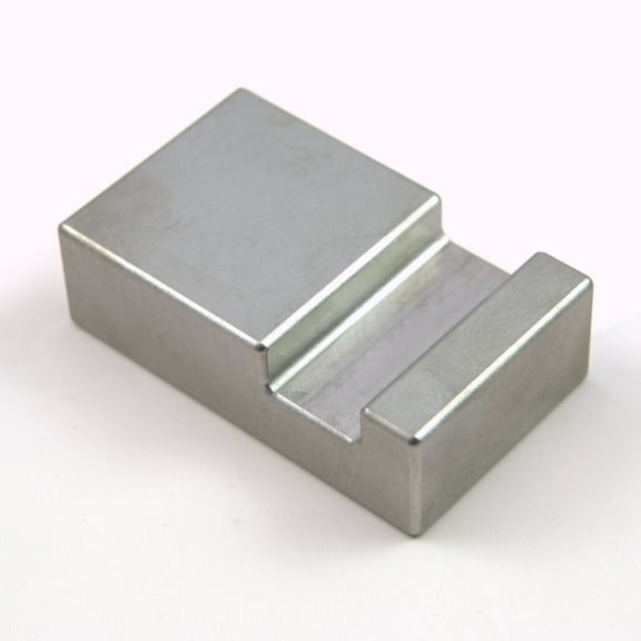Tungsten Ergonomic Bucking Bar BB-5: 1.67 lbs, Notched Side 3/4" x 1.5" x 2.5"