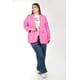 thumbnail image 1 of Blazer manga 3/4 Roman Fashion /Tallas Extras, 12255 (Rosa) rosa 36, 1 of 6
