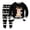 Baby_set515-Black, variant on xaweyi Baby Boy Girl Clothes Toddler Fall Winter Outfits Crewneck Sweatshirt and Jogger Pants Set,Sizes 8-9 Years