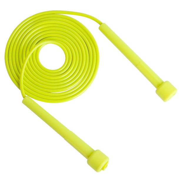 JShteea Cuerda para Saltar Velocidad Entrenamiento Físico Ejercicio Cuerda para Saltar (amarillo)