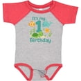 thumbnail image 3 of Inktastic First Birthday Sea Creatures Celebration Boys or Girls Baby Bodysuit, 3 of 5