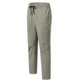 thumbnail image 2 of SAWOBUUN Men's Quick Dry Athletic Pants Cool Breathable Lightweight Tapered Leg Trousers Running Hiking Travel Trousers, 2 of 9
