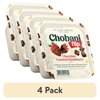 (4 pack) Chobani Flip Low-Fat Greek Yogurt Chocolate Covered Strawberry 4.5 oz Cup