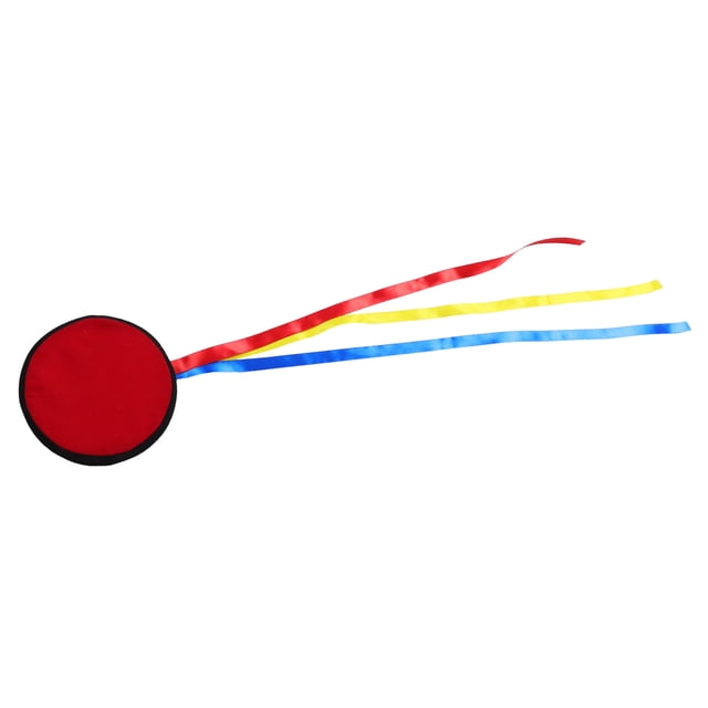 Minkissy Playing Flying Disc Flying Disc Cloth Red Soft Design for Family 1Pack