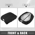 thumbnail image 6 of Car Center Console Seat Armrest Cover Interior Lid Storage Cover Trim for Honda Accord 2008-2012 Black, 6 of 6