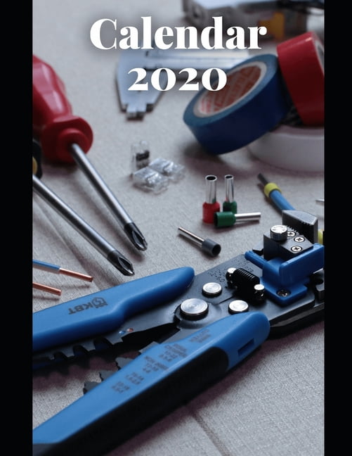 Electrician Calendar 2020 Calendar Weekly Planer 2020 Logbook Diary