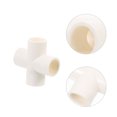 thumbnail image 3 of 4pcs 4-way Joint PVC Liens Raccord Raccord Tuyau d'Eau Connecteur Tuyau d'Eau Adaptateur, 3 of 7