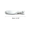 thumbnail image 4 of Unique Bargains 1 Pc Reusable Nail Clippers Toenail Clippers Silver Tone, 4 of 7