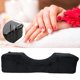 thumbnail image 1 of Almohada para extensión de pestañas Higoodz Almohada para salón de belleza Almohada curva ergonómica Flocado negro, 1 of 7