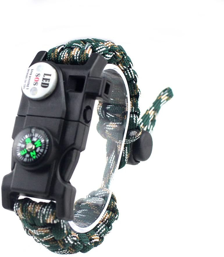 Bracelet De Survie 21 En 1, Kit De Matériel De Bracelet De
