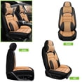 thumbnail image 5 of for TOYOTA CAMRY 2009 Car Seat Cover, Leather Cab seat covers With a Headrest and Lumbar Support Non-slip, Orange and Black Car Seat Covers, Give Your Interior a New Look, 5 of 8