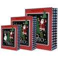thumbnail image 3 of Christmas Santa & Friends Assorted Glitter Gift Bags, 9 Bags (Ultra Thick), 3 of 7