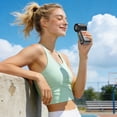 thumbnail image 4 of W & O Handheld Turbo Fan, Portable Rechargeable Mini Fan with High-Speed Airflow, USB-C Personal Cooling Fan for Travel, Outdoor Activities, Camping and Summer Use-Black, 4 of 10