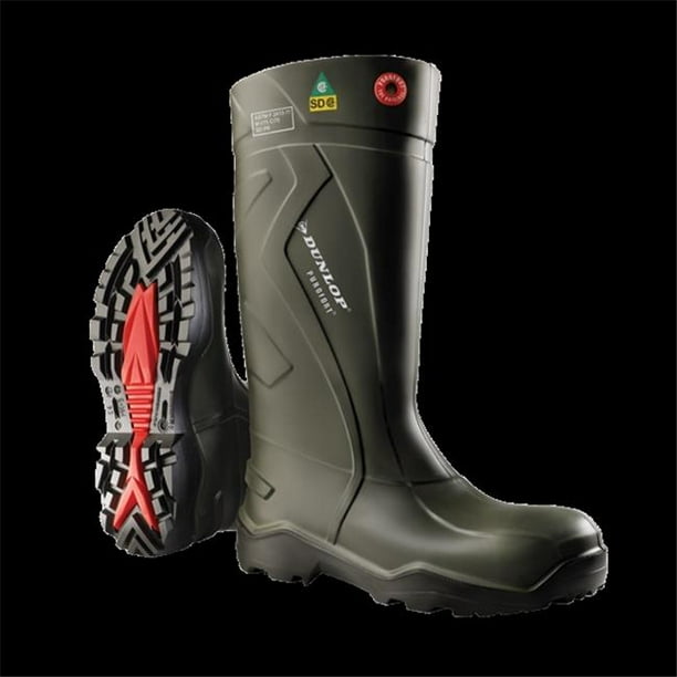 Dunlop E76294305 Dunlop Purofort Plus Full Safety Botts Green Black Size 5 Walmart