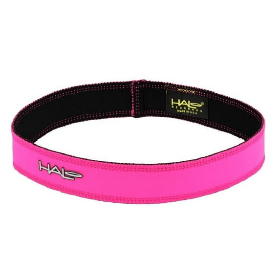 Halo Slim Sweatband - pullover - Neon Pink