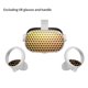 thumbnail image 1 of VR Headset Cover VR Headset Controller Protector Sticker Set Reemplazo de piel de PVC para Oculus Quest 2, Amarillo Sweethay EL001448-01, 1 of 2