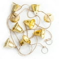 thumbnail image 1 of Christmas Brass Cow Shabby Style Metal Hanging Cow Bells Decor, 1 of 6