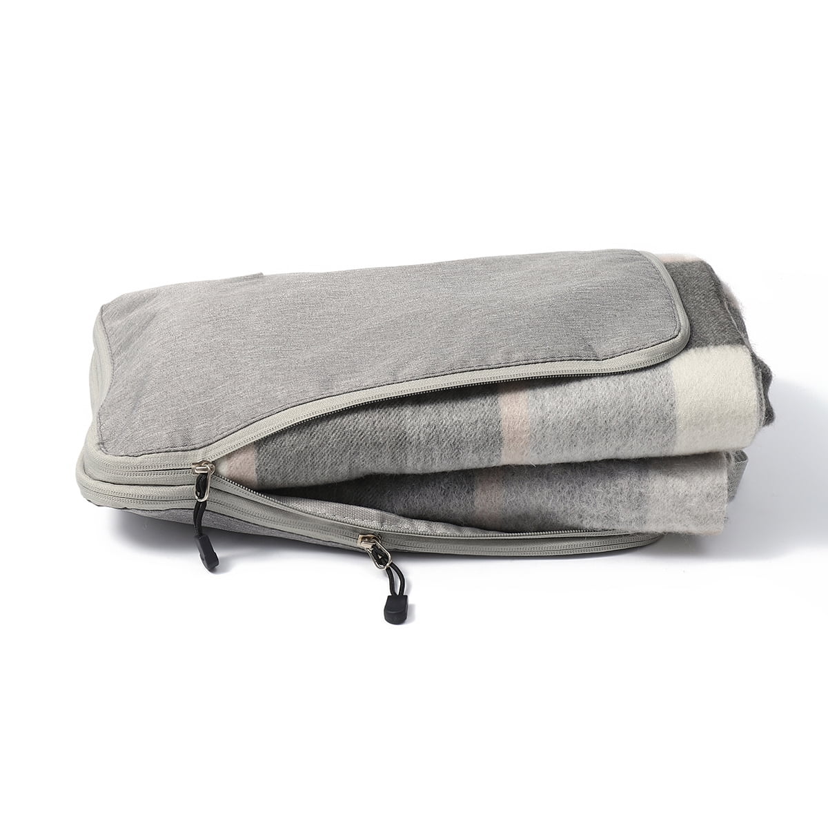 WAMSOFT Pure Wool Throw Blanket Knee Rug Warm Soft 83" x 55"for Couch Bed Camping throws blankets,1.5lb