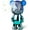 Green & Blue, variant on Innotech Portable Fan,Mini Cute Bear Desk Fan Small Quiet,3-Speed Adjustable Usb Powered Fan,Electroplating Cute Shape