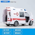 thumbnail image 1 of 1:32 High Ambulance Metal Cars Pull Back With Sound And Alloy Diecast Car Toys, 1 of 3
