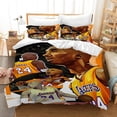 thumbnail image 3 of 3D Basketball Star Quilt Cover Set Bedding Set Pillowcases 25, 3 of 3