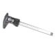 thumbnail image 4 of Riwesomey Calibrador Vernier electrónico, micrómetro de medición de pantalla LCD, regla portátil a batería, instrumento de carpintería 0-150 mm 5piezas Riwesomey CBP180317, 4 of 6