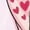Soft Pink, variant on Pink Leopard Valentine T-Shirt, Cute Love Hearts Tee