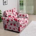thumbnail image 3 of XYZCANDO Strawberry Sofa Slipcover Cartoon 1-Piece Couch Cover High Stretch Furniture Protection for Armchair in Living Room for Kids, Pets, 3 of 6