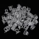 thumbnail image 4 of 50Pcs Transparent 6 Claws Orchid Clips Plastic Butterfly Flowers Support Clear Fixer For Garden Vine Stem Plants Climbing, 4 of 5