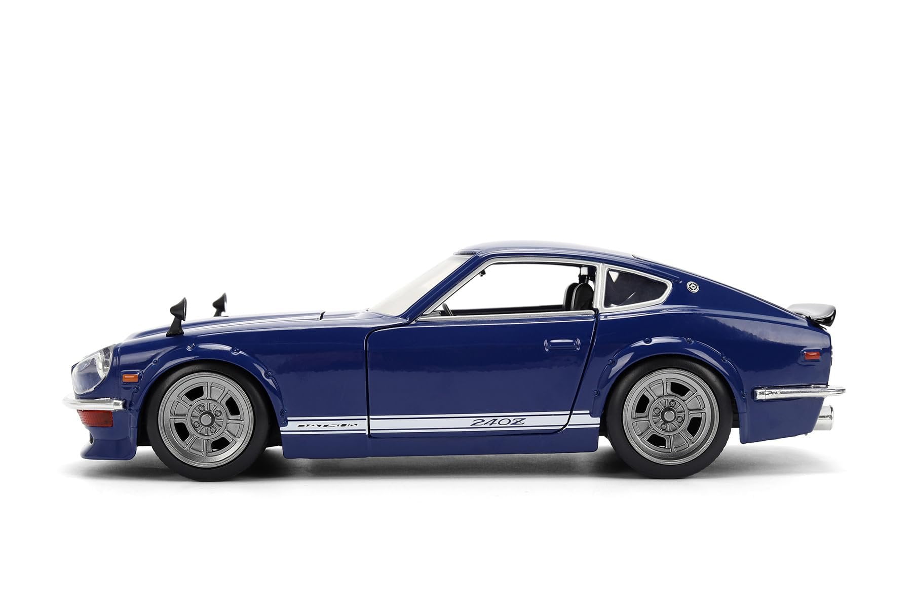 1972 Datsun 240Z Blue w/ White Stripes 