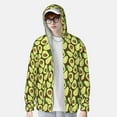 thumbnail image 2 of Lsque Avocado Pattern UPF 50+ Lightweight Sun Protection Men's Women's Long Sleeve Shirt, Hoodie Performance -X-Large, 2 of 7