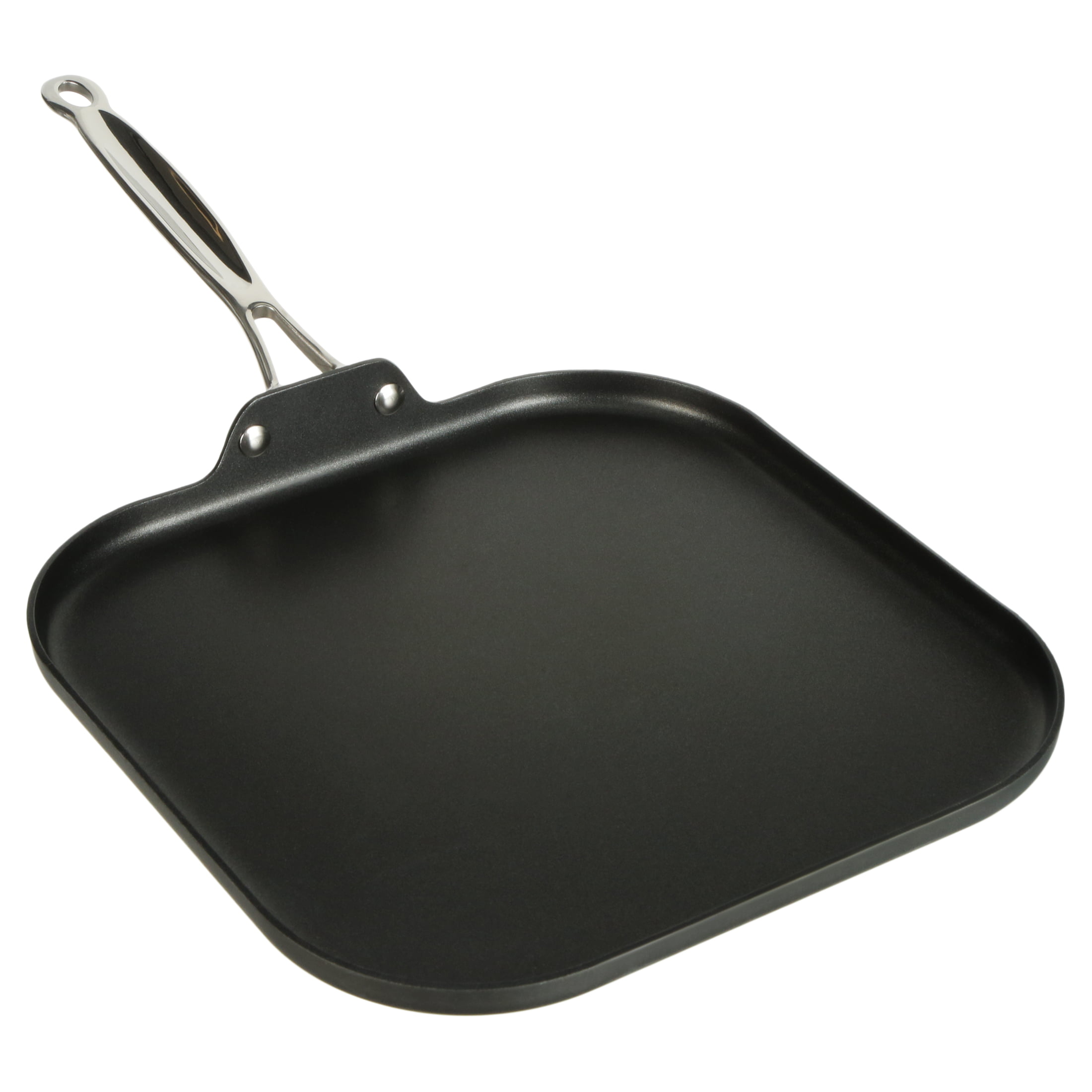 Cuisinart 630-20 Chef's Classic 11-Inch Square Griddle  Nonstick-Hard-Anodized & 10-Inch Crepe Pan, Chef's Classic Nonstick Hard  Anodized, Black