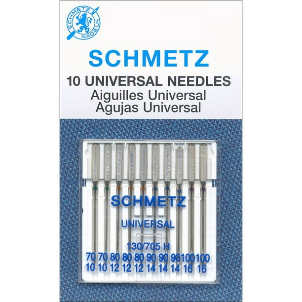 Aiguilles Universelles pour Machine 70/80/90/100 10/emballage