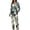 R142-Green, variant on RMGVDSD Pajamas for Women Set Casual Lapel Button Down Long Sleeve Pajamas Fashion Printed Loungewear Sleepwear Long Pants Two Piece Suit