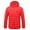 Red, variant on Herrnalise Outdoor Warm Clothing Heated For Riding Skiing Fishing Charging Via Heated Coat Blue