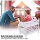 thumbnail image 4 of Litera para muñecas, fresa rosa 1:12, modelo de dormitorio de madera para niños, muebles en miniatura, accesorios de escena (estilo 1) (hy), 4 of 5