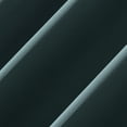 thumbnail image 4 of Sun Zero Cyrus 1-Piece  Thermal 100% Blackout  Back Tab/Rod Pocket Curtain Panel, Teal, 40”W x 84"L, 4 of 8