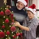 thumbnail image 5 of Juego de 24 bolas navideñas flocadas | Varios estilos y colores | Adornos de árbol de gamuza de 7 cm para el hogar y fiestas, 5 of 5