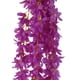 thumbnail image 5 of Guirnalda colgante de 2 flores artificiales de seda color lila, ideal para decoración interior/exterior. Color: morado y rojo. Rojo púrpura, 5 of 9