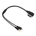 thumbnail image 1 of Cable AUX Sunnimix AMI MMI a 3.5mm Micro USB Negro, 1 of 8