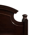 thumbnail image 2 of Cappuccino Summit G5950a-qb Queen Bed, Real Wood Veneers Alluring Design, 4 Post Handcrafted Traditional Furniture, Foundation Or Slat Kit Demanded Charming Finish, Bed Poles, Bedroom Decoration,, 2 of 2