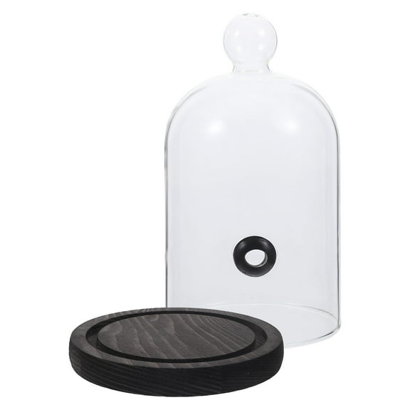 Masteelf Transparent Food Cover Set - 1 Piece Cake Dessert Smoke Cover for