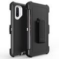 thumbnail image 1 of Pour Samsung Galaxy Note 10 Étui Hybride Robuste Armure avec Clip - Noir, 1 of 9