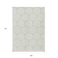 thumbnail image 3 of 9' X 12' Linen Beige And Black Geometric Washable Indoor Outdoor Area Rug, 3 of 5