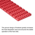 thumbnail image 4 of Uxcell 2 Pack M.2 SSD Heatsink Cooler Alloy Aluminum w Screwdriver Kit,1mm Thermal Pad, for Laptop,70*22*3mm, Red, 4 of 5