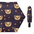 thumbnail image 4 of ALAZA Cute Bears Dots UPF 50+ Compact Folding Umbrella for Rain Travel Umbrella Packable, 4 of 8