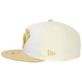 thumbnail image 3 of Superman Logo White Gold New Era 59Fifty Fitted Hat-7 7/8 Fitted, 3 of 6