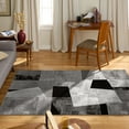thumbnail image 3 of Home Dynamix Catalina Bismark Contemporary Geometric Area Rug, Grey/Black, 5'3"x7'2", 3 of 10