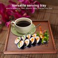 thumbnail image 3 of Tea Tray, Multifunctional Easy Carrying Tea Serving Tray, Sturdier Stability Commercial Environments For Everyday Duty, 3 of 8